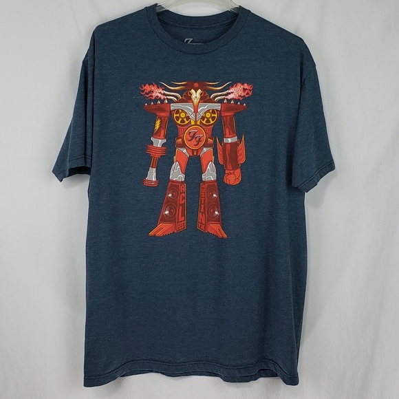 Foo Fighters Other - Foo Fighters Originals '15 Limited Robot T-Shirt